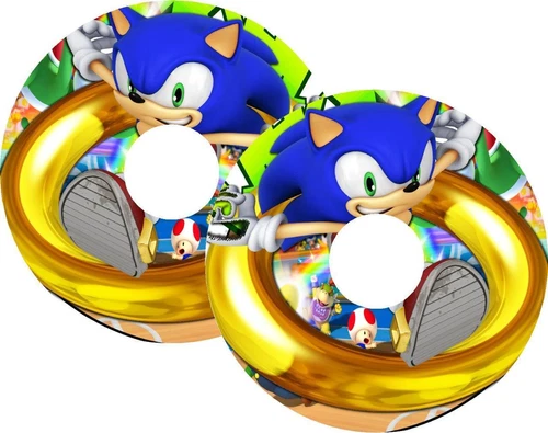 Sonic gold ring spoke-guard design example