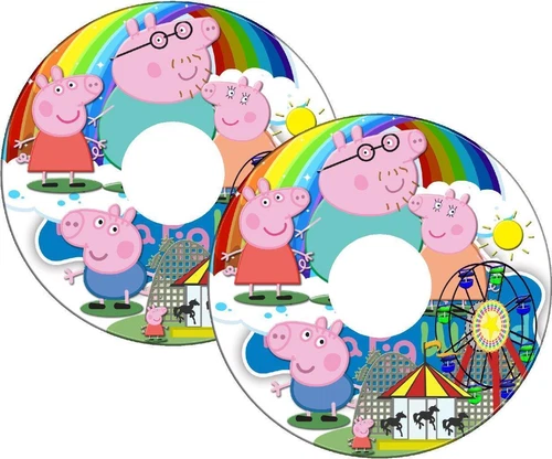 Peppa Pig at the park spoke-guard design example