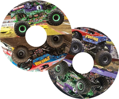 Monster trucks spoke-guard design example