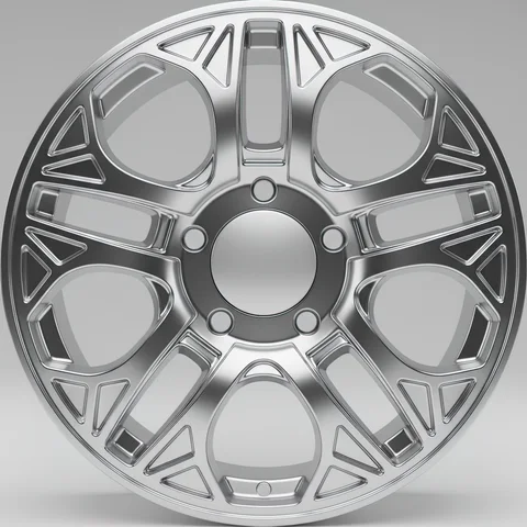 Alloy wheel spoke-guard design example